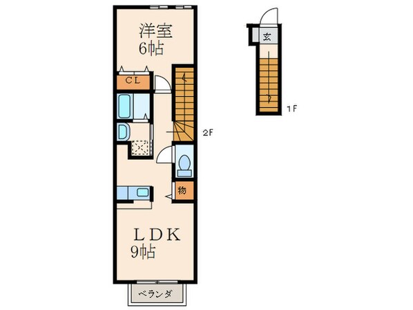 プラスパー　Ⅱの物件間取画像